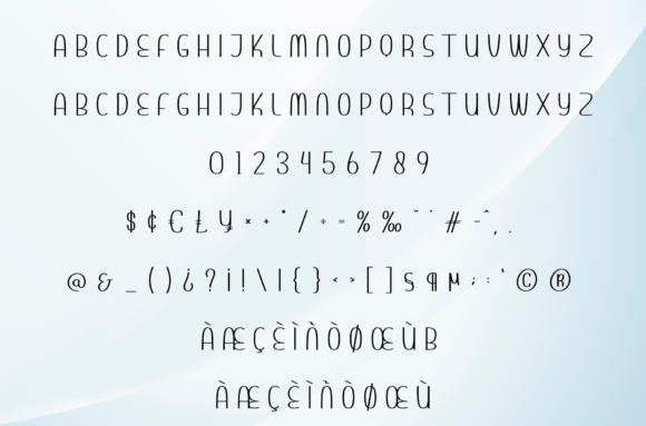 Cold Climate Font - Preview 5