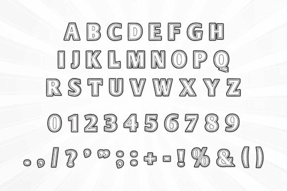 Estetic Font - Preview 3