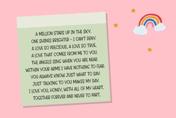 Flora Notes Font - Preview 2