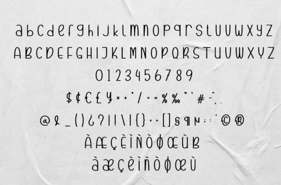Flower Shoots Font - Preview 5