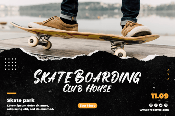 Forward Brush Font PNG with transparent background - Preview 5