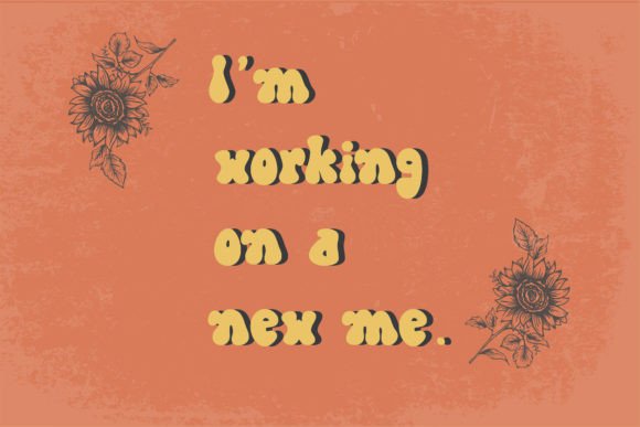 Groovy Hugs Font - Preview 3