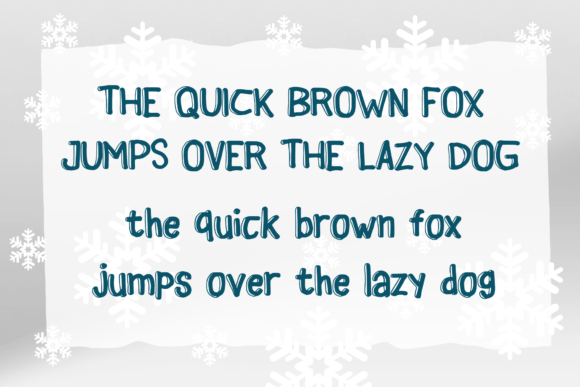 Joy and Merry Font PNG with transparent background - Preview 3