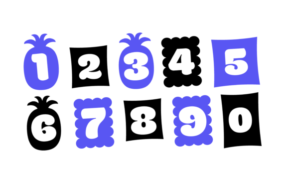 Konga Next Font PNG with transparent background - Preview 3