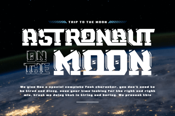 Naxmos Font font preview - 5
