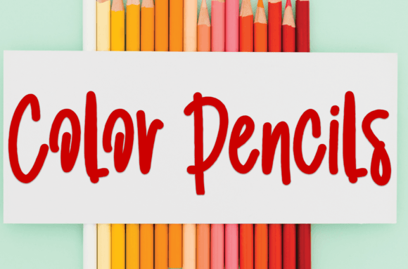 Picture Book Font PNG with transparent background - Preview 4