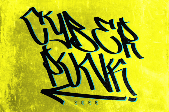 Silver Raven Font PNG with transparent background - Preview 3