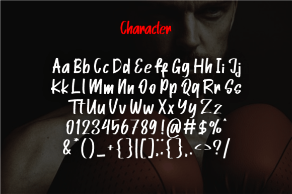 Blackred Font - Preview 1