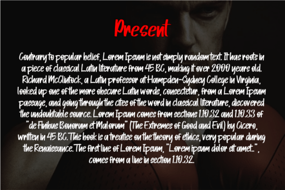 Blackred Font - Preview 2