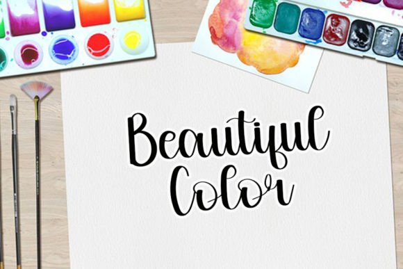 Curling Font - Preview 2