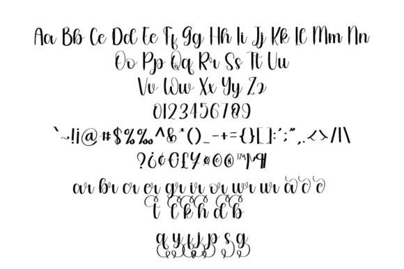 Curling Font - Preview 4