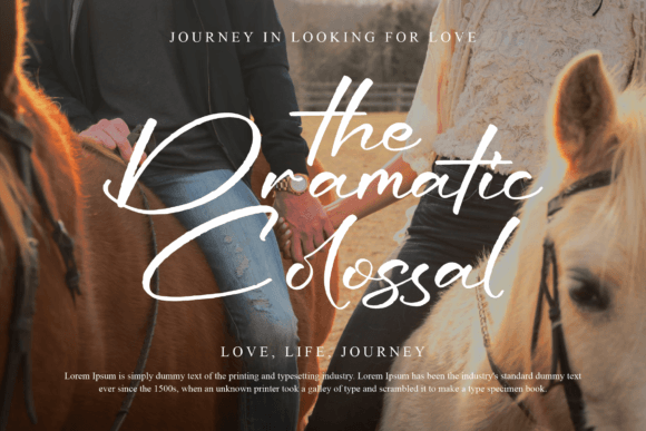 Huhansky Bohemian Font - Preview 3