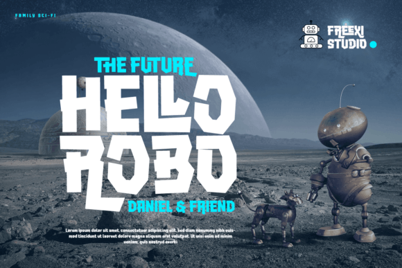 Ribeka Font PNG with transparent background - Preview 3