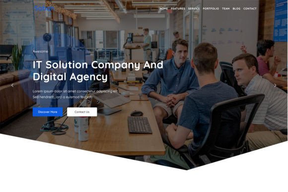 Sabah - IT Solution WordPress Theme