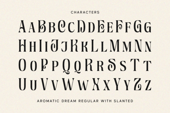 Aromatic Dream Font - Preview 6