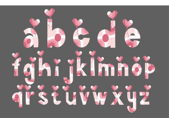 Balloon of Love Font - Preview 2