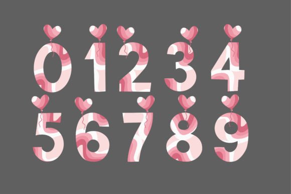 Balloon of Love Font - Preview 3