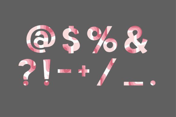 Balloon of Love Font - Preview 4