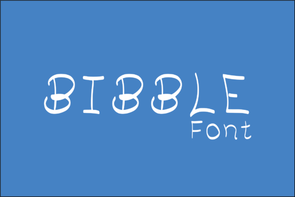 Bibble Font - Preview 1