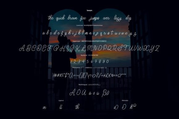 Billie Jhone Font - Preview 5
