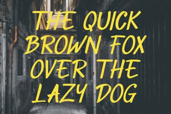 Chainsaw Font - Preview 2