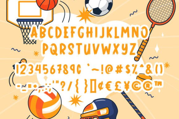 Comic Sporty Font - Preview 3