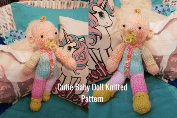 Cutie Baby Doll Knitted Pattern