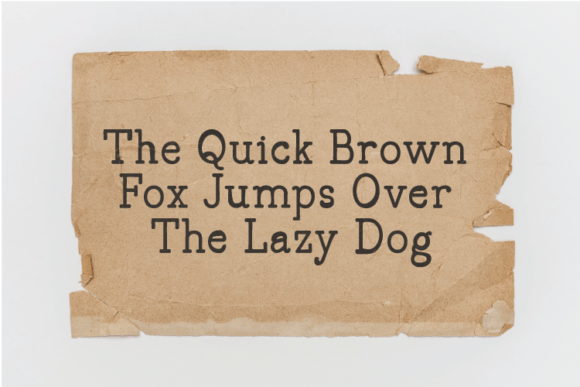 Draftside Font - Preview 4