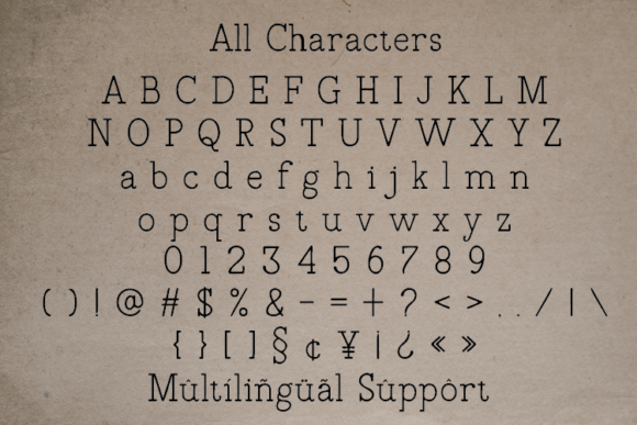 Draftside Font - Preview 6