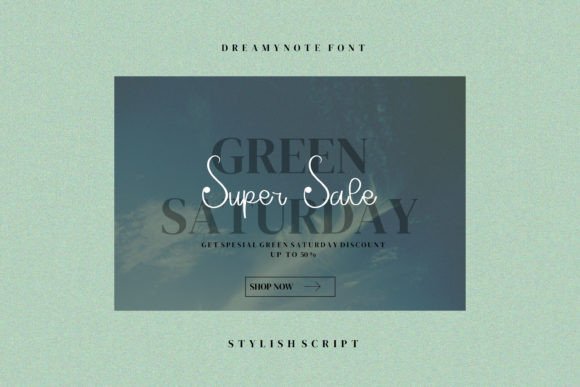 Dreamynote Font - Preview 1