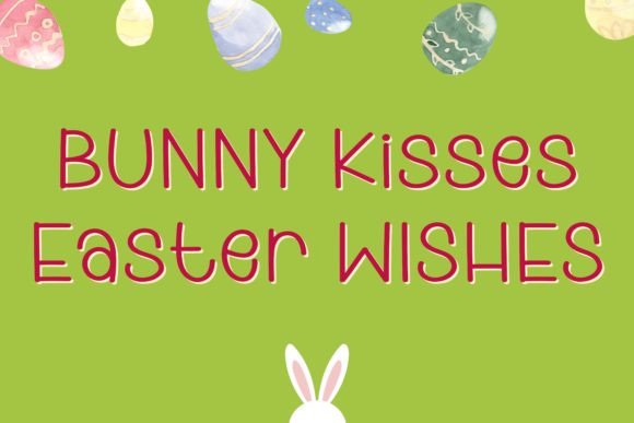 Easter Be Hoppy Font - Preview 1