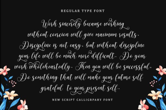 Garden Font - Preview 5