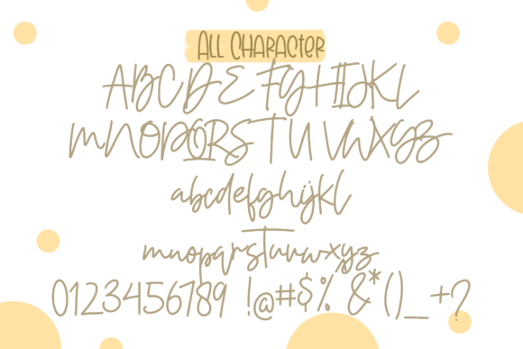 Golden Line Font - Preview 3