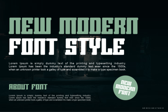 Groxy Angproak Font - Preview 1