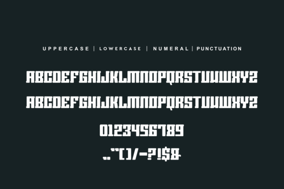 Groxy Angproak Font - Preview 4