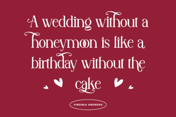 Honeymoon Phase Font - Preview 5