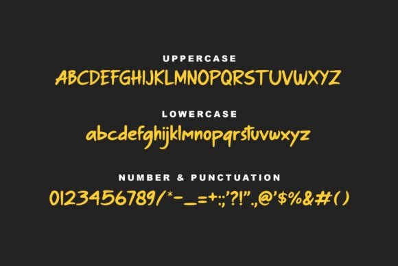 Ketan Sambel Font PNG with transparent background - Preview 1