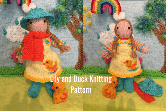 Lily and Duck Knitting Pattern