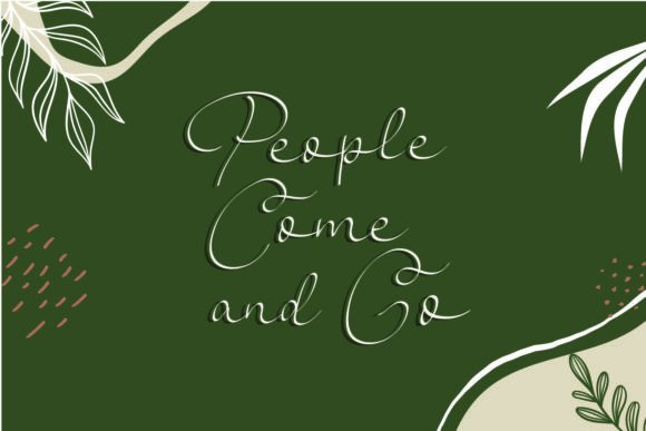 Manchella Font PNG with transparent background - Preview 1