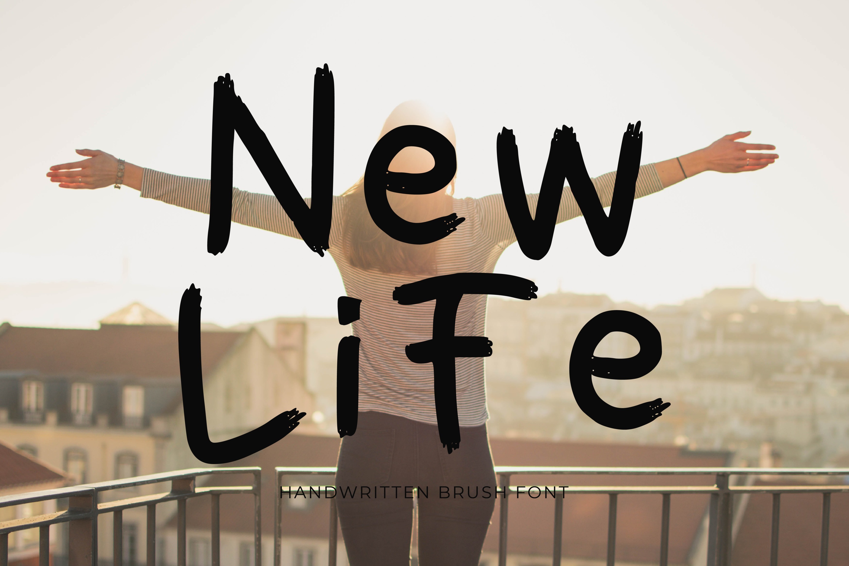 New Life Font by Manal's Bookstore · Creative Fabrica