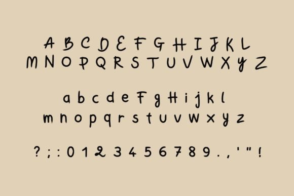 New Life Font PNG with transparent background - Preview 1