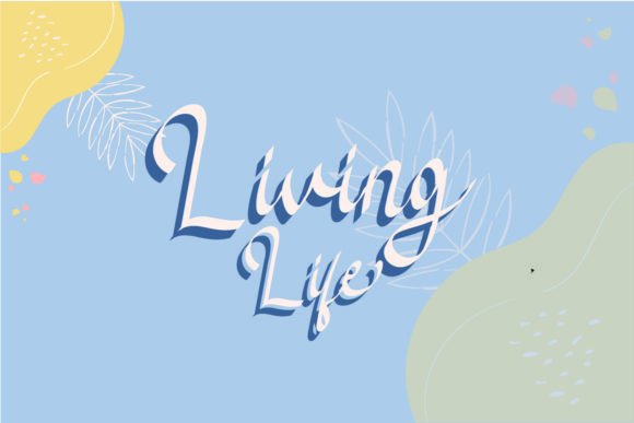 Pelsoona Font PNG with transparent background - Preview 1