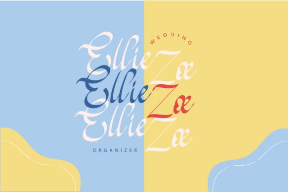 Pelsoona Font PNG with transparent background - Preview 3