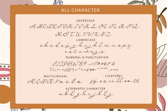 Rassiola Font font preview - 5