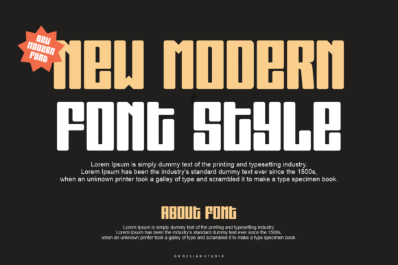 Retnoky Font PNG with transparent background - Preview 1