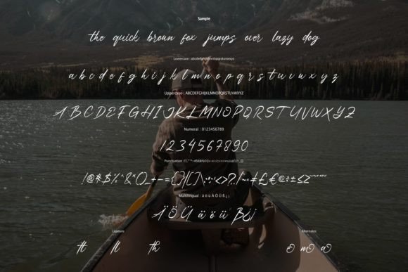 Satlem Font PNG with transparent background - Preview 5