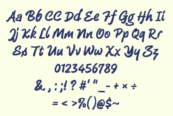 Agosy Font - Preview 3