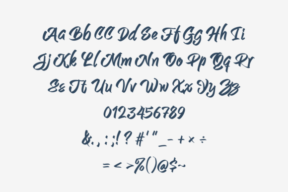 Chuga Brush Font - Preview 3
