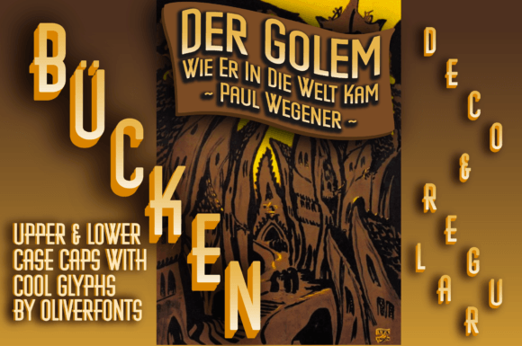 Bucken Font - Preview 3