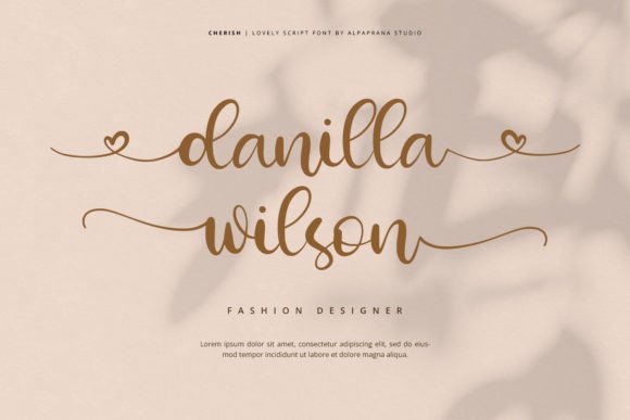 Cherish Font - Preview 3